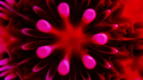 Abstract Fractal background Video stock 345528980
