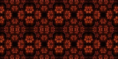 Abstract fractal background Stock Illustration