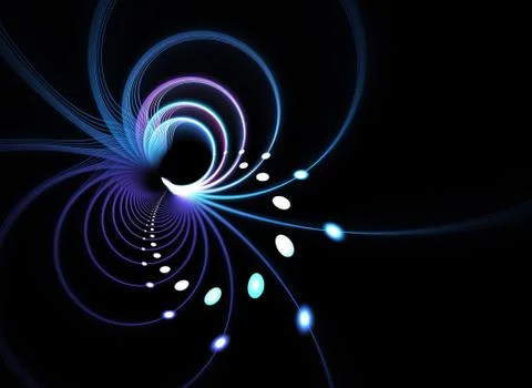Abstract Fractal Background 스톡 일러스트