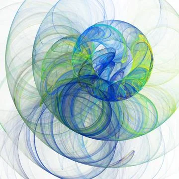 Abstract fractal background Stock Illustration