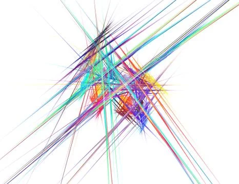 Abstract fractal background Stock Illustration