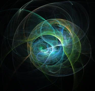 Abstract fractal background Stock Illustration