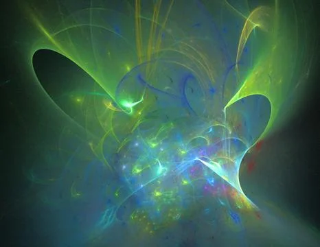 Abstract fractal background Stock Illustration