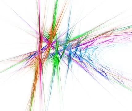 Abstract fractal background Stock Illustration