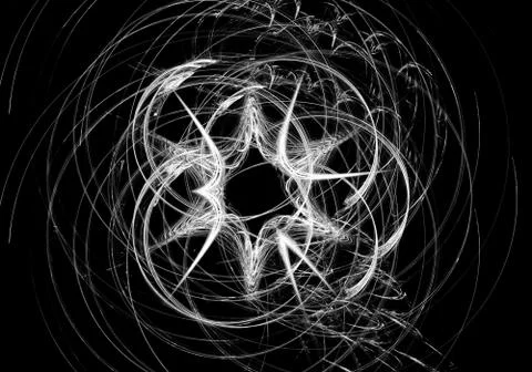 Abstract fractal background Stock Illustration