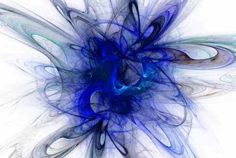 Abstract fractal background Stock Illustration