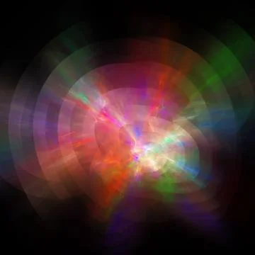 Abstract fractal background Stock Illustration