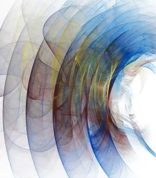 Abstract fractal background Stock Illustration