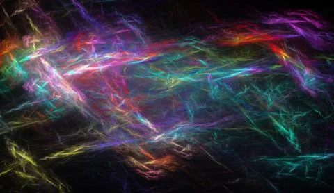 Abstract fractal background Stock Illustration