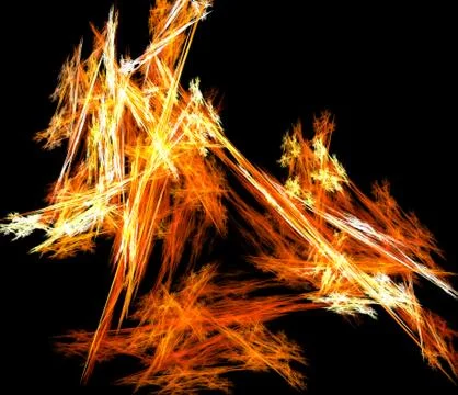 Abstract Fractal Background Stock Illustration