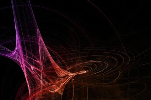 Abstract fractal background Stock Illustration