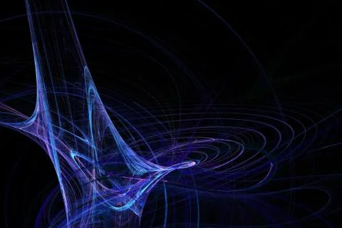 Abstract fractal background Stock Illustration