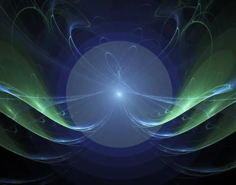 Abstract fractal background Stock Illustration