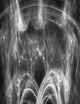 Abstract fractal background Stock Illustration