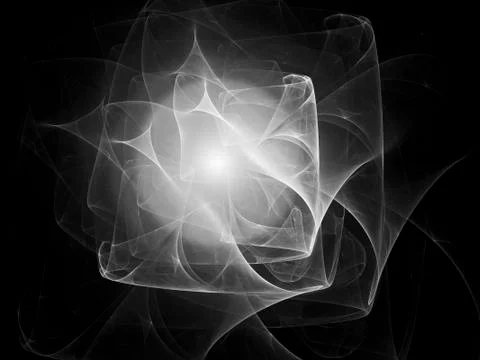Abstract fractal background Stock Illustration