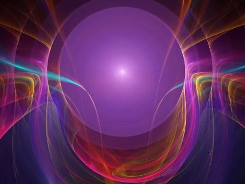 Abstract fractal background Stock Illustration