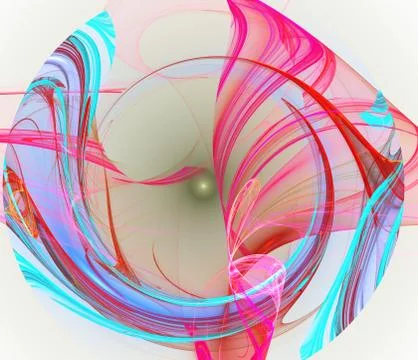 Abstract fractal background Stock Illustration