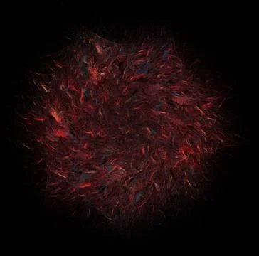 Abstract fractal background Stock Illustration