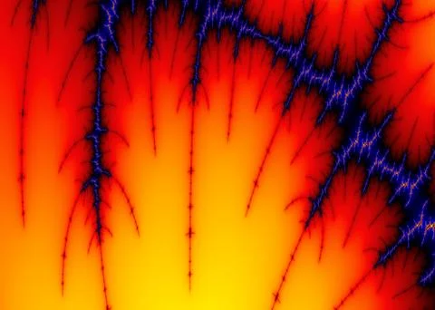 Abstract Fractal Background Stock Illustration