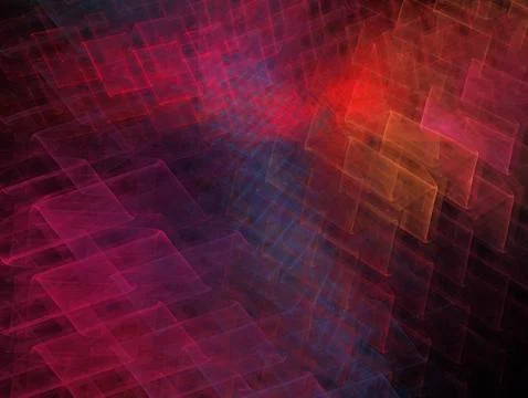 Abstract fractal background Stock Illustration
