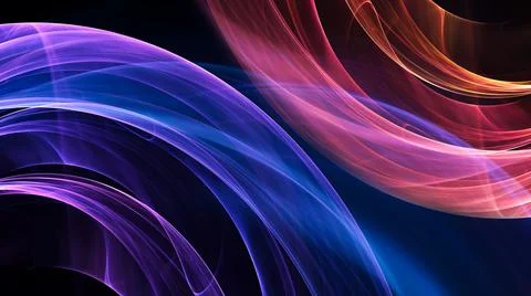 Abstract Fractal Background Stock Illustration