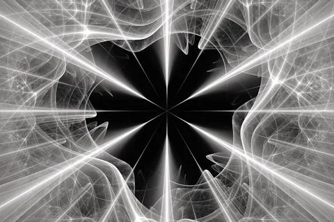 Abstract fractal background Stock Illustration