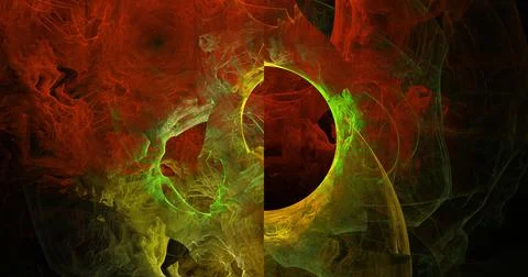 Abstract fractal background Stock Photos