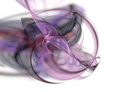 Abstract fractal background pink Stock Illustration