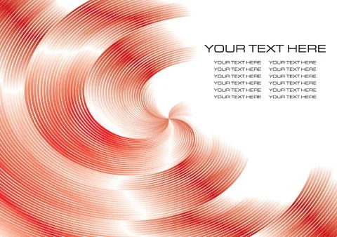 Abstract fractal background with space for text, vector illustration Stock Illustration