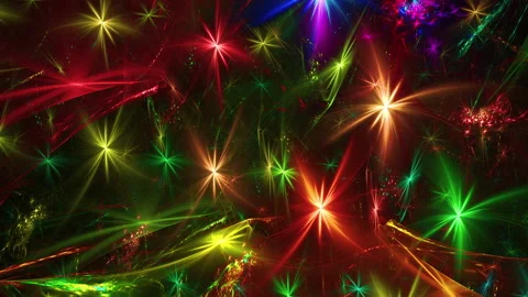 Abstract fractal colored lines full HD Stock Footage 86137437