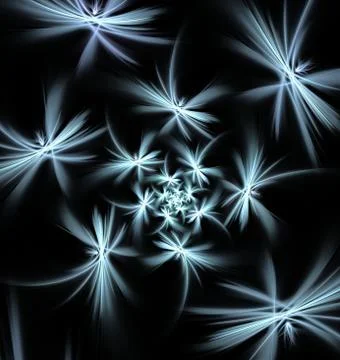 Abstract fractal computer generated image, for backgrounds, web design. イラスト素材