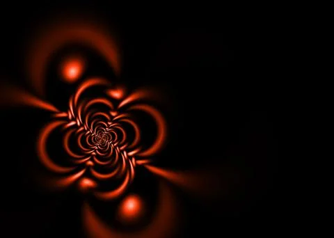 Abstract fractal computer generated image, for backgrounds, web design. Stock Illustration