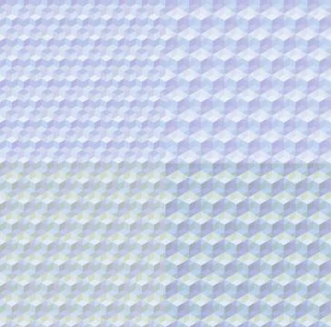 Abstract Fractal Cubic Background Stock Illustration