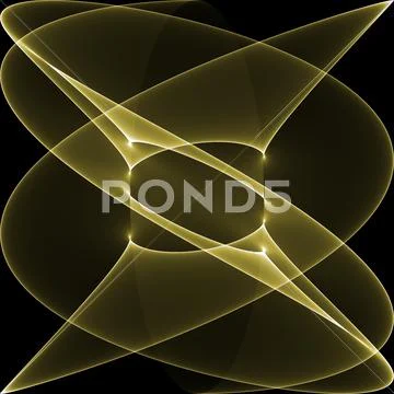 Abstract Fractal Design Stock Illustration