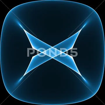 Abstract Fractal Design Stock Illustration