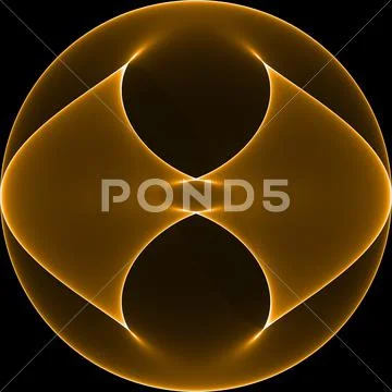 Abstract Fractal Design Stock Illustration