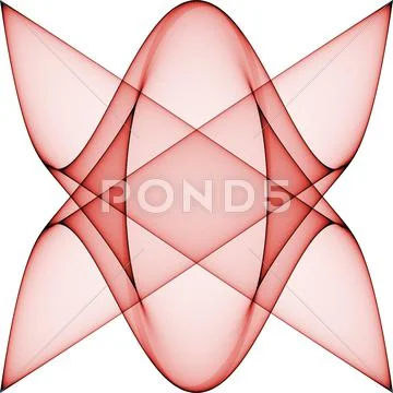 Abstract Fractal Design Stock Illustration