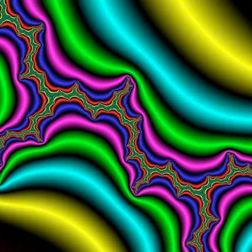 Abstract fractal design Stock Illustration