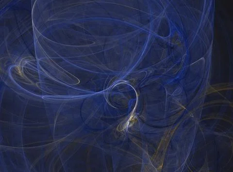 Abstract fractal design pattern. Light waves smoke Illustrazione stock