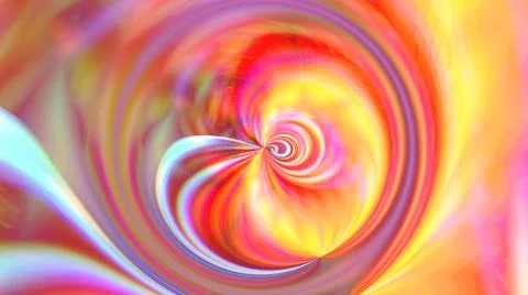 Abstract fractal gradient orange background Illustrazione stock
