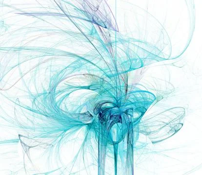 Abstract fractal graphics. Design element. Multicolor Illustrazione stock