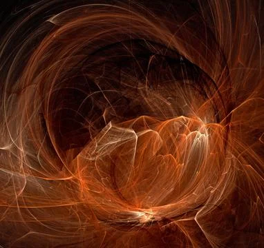 Abstract fractal graphics. Design element. Multicolor Stock Illustration