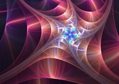 Abstract  fractal Stock Illustration