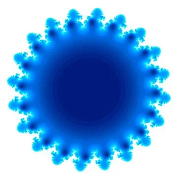 Abstract fractal image Stock Illustration
