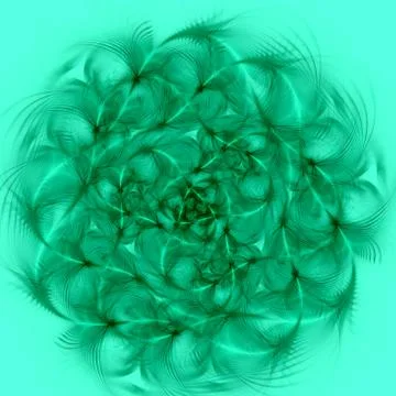 Abstract fractal image Stock Illustration
