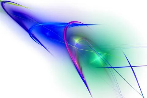 Abstract fractal image. Stock Illustration