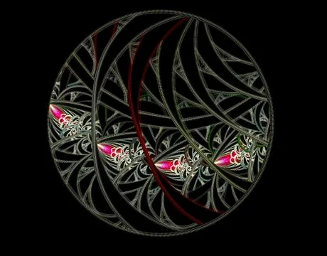 Abstract fractal image Stock Illustration