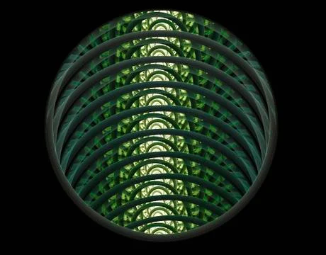Abstract fractal image Stock Illustration