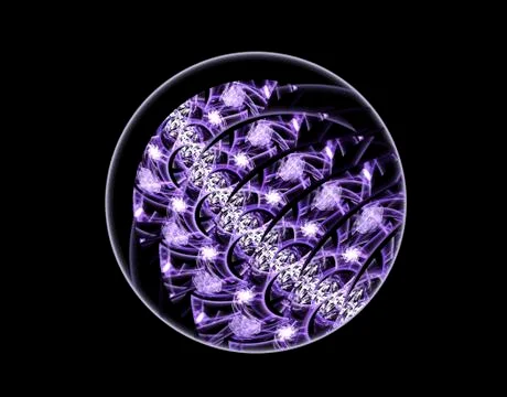 Abstract fractal image Stock Illustration