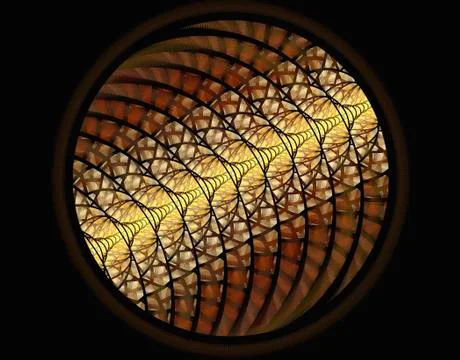 Abstract fractal image Stock Illustration